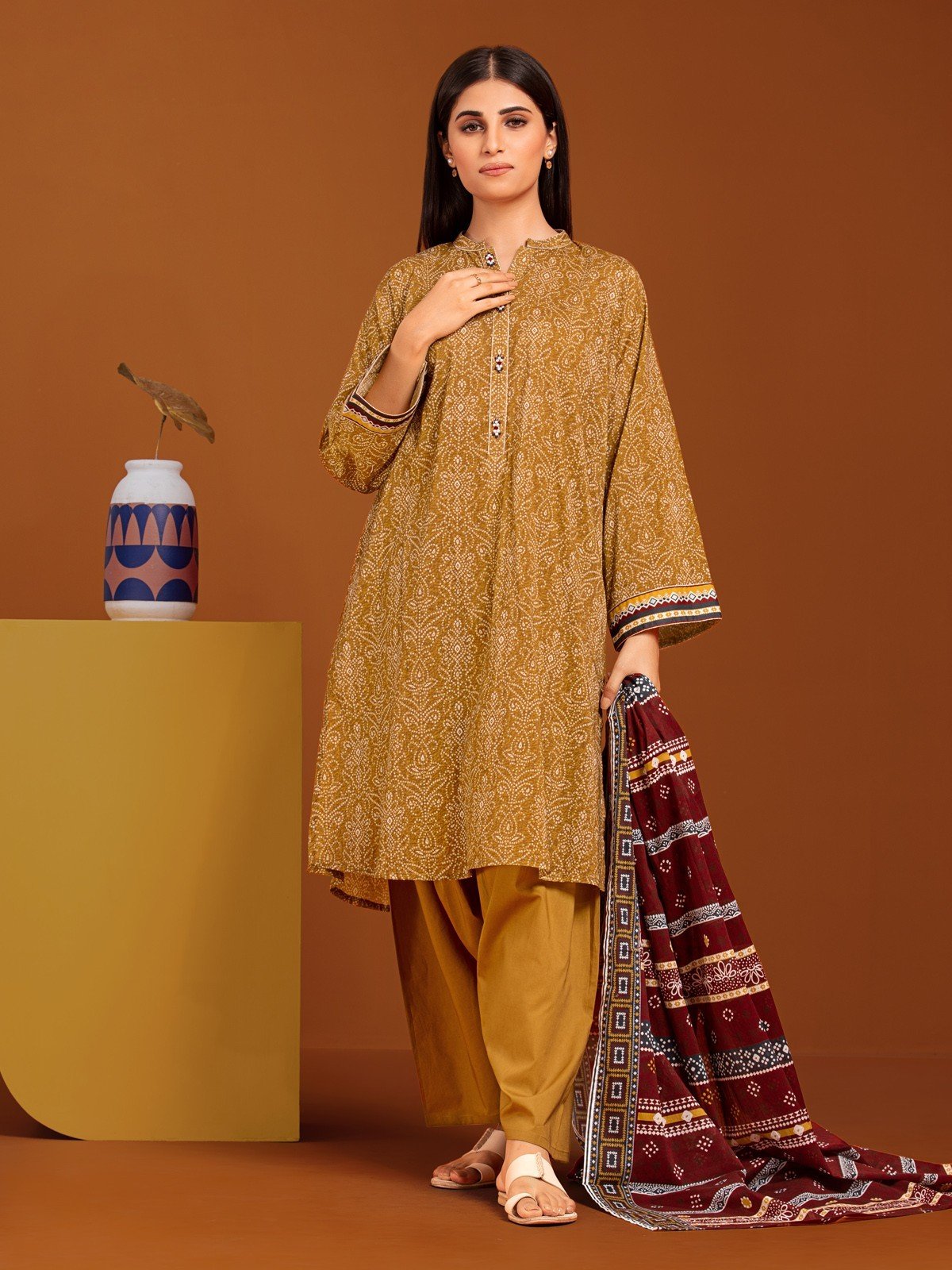 Edenrobe khaddar sales