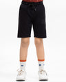 Boy's Black Shorts - EBBSK24-008