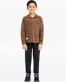 Boy's Brown Shirt - EBTS23-27515