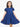 Girl's Royal Blue Frock - EGTF24S-200056