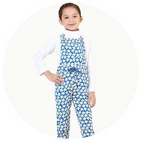 Girls Dungarees