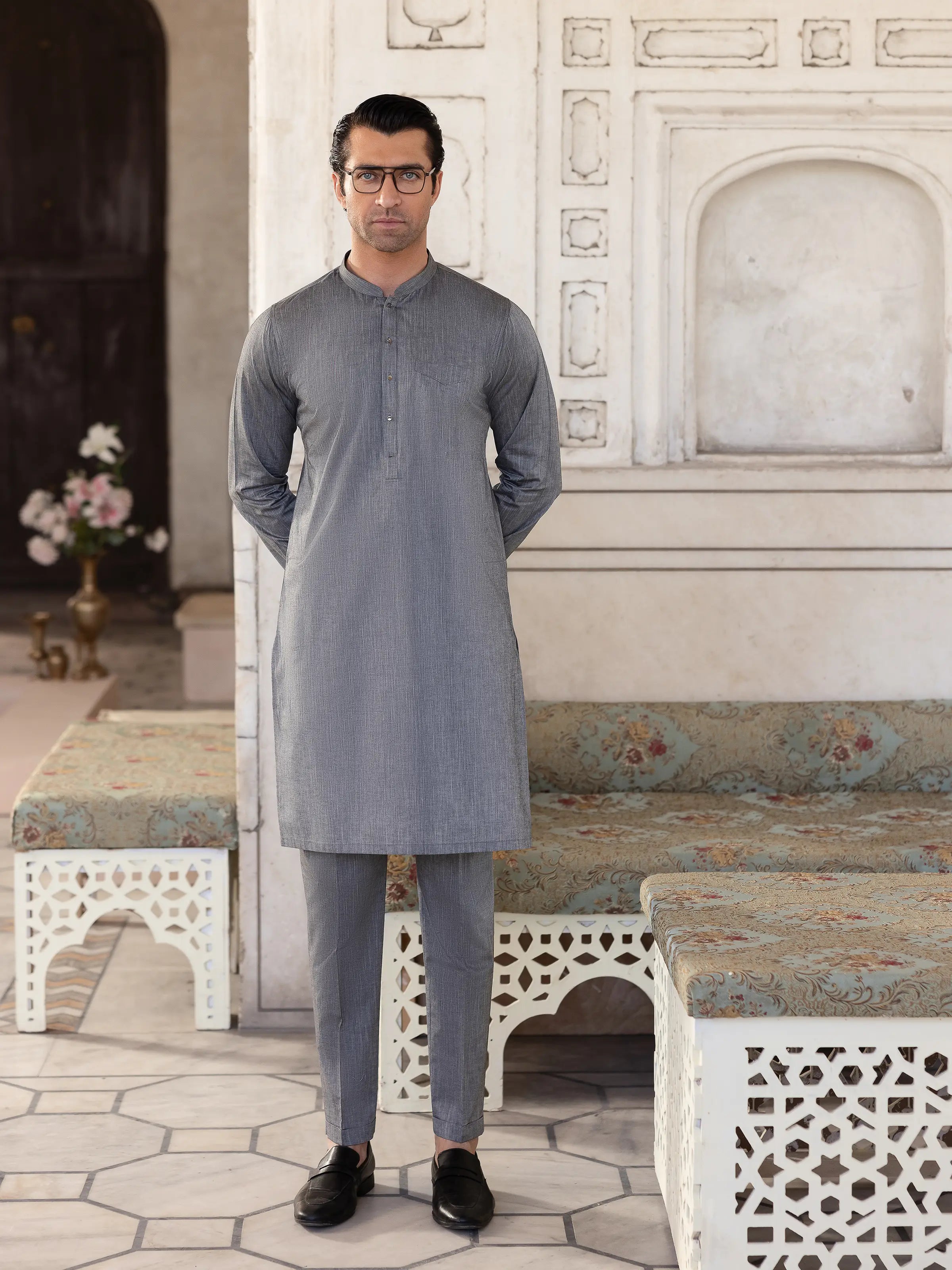 Men's Kurta Pajama - EMTKPT5-056