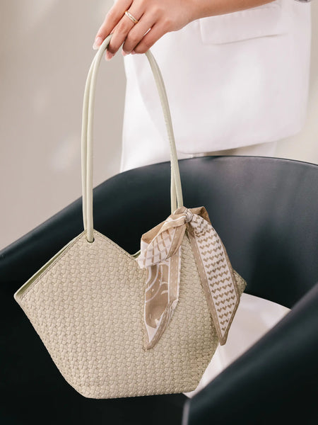 Khaki Hand Bag - EAWHB5-023