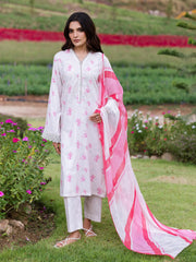 Pret 3Pc Printed Cambric Suit - EWTKP5-81734-3P