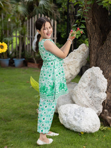 Girl's Light Green Pret - EGTKP5-70986ST