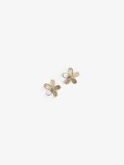 Floral Loop Earrings - EAWE6-016