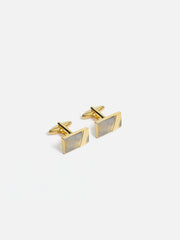 Linear Horizon Dual-Tone Cufflink - EAMCL6-030