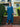 Embroidered Satin Suit