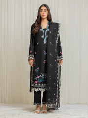 Unstitched Embroidered Dobby Viscose Filament Suit - EWU5V19-32030-3P