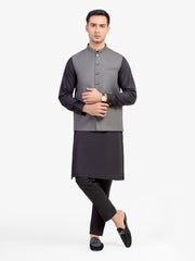 Men's Dark Olive Waist Coat - EMTWCP5-35971