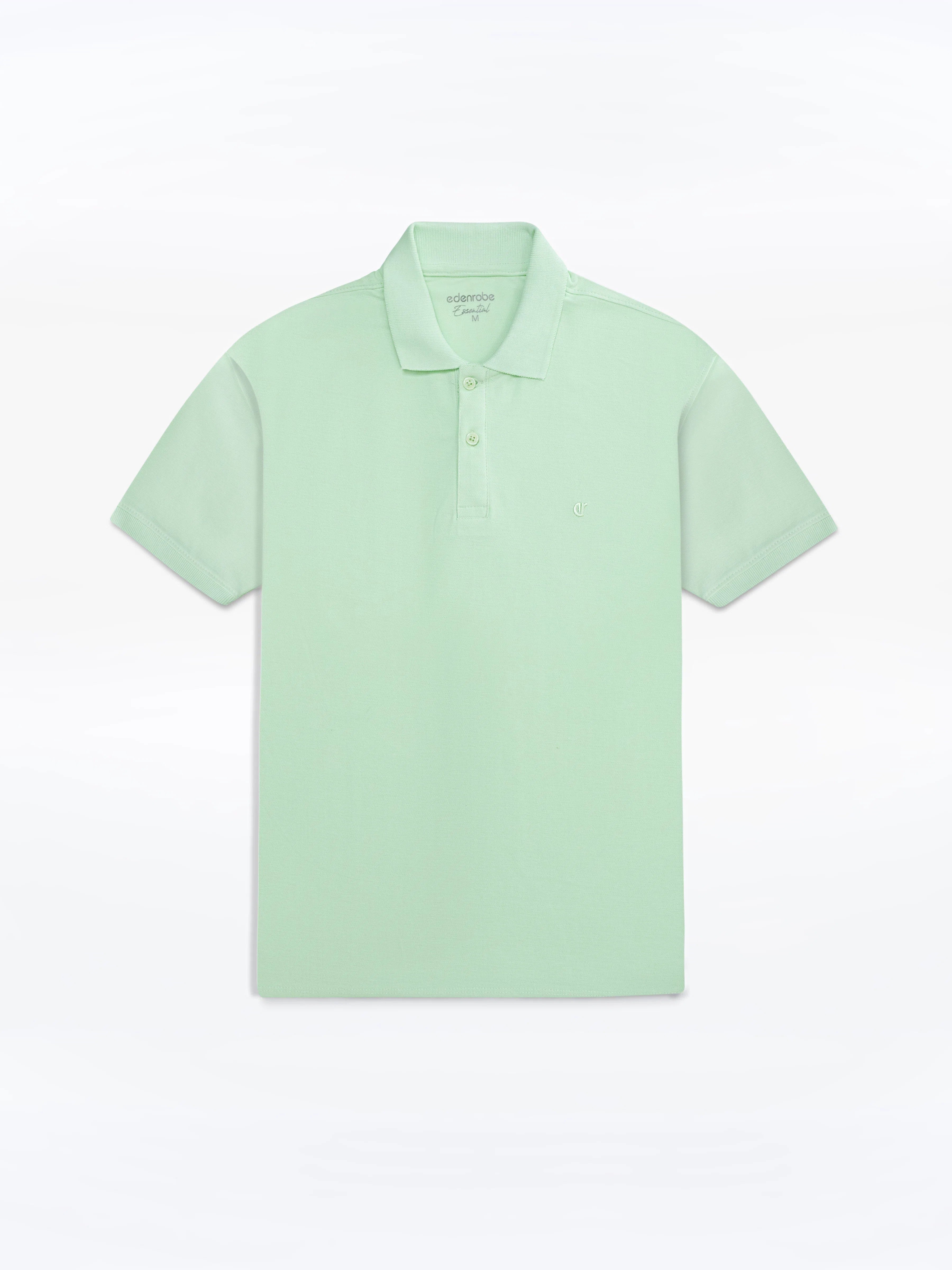 Men's Light Green Polo Shirt - EMTPS5-050