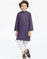 Boy's Purple Kurta - EBTK5-4014