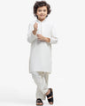 Boy's Cream Kurta Shalwar - EBTKS25-4007