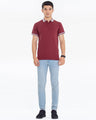 Men's Maroon Polo Shirt - EMTPS24-068