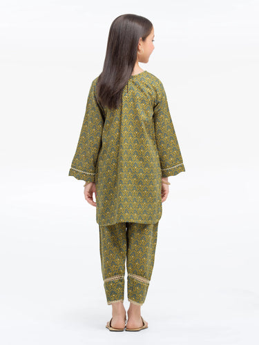 Girl's Olive Green Pret - EGTKP24-70788ST