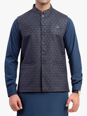 Men's Grey Waist Coat - EMTWC5-35959