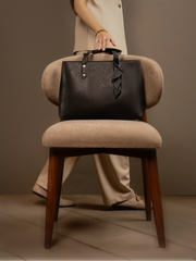 Women's Black Tote Bag - EAWHB5-051