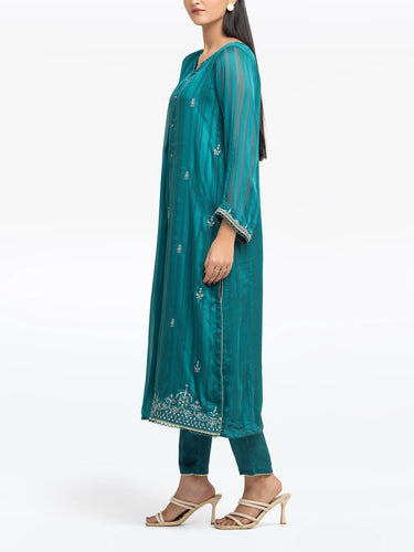 Pret 3Pc Georgette Suit - EWTPLE5-00048-3P