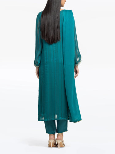 Pret 3Pc Georgette Suit - EWTPLE5-00048-3P