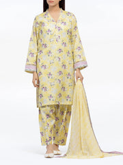 Pret 3Pc Printed Cambric Suit - EWTKP5-81712-3P