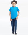 Boy's Blue T-Shirt - EBTTSH24-013