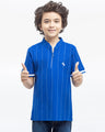 Boy's Royal Blue Polo Shirt - EBTPS24-077