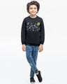 Boy's Black Sweatshirt - EBTSS24-008