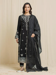 Unstitched Embroidered Karandi Suit - EWU6V22-32094-3P