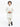 Boy's Cream Waist Coat Suit - EBTWCS5-25197