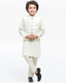 Boy's Cream Waist Coat Suit - EBTWCS5-25197