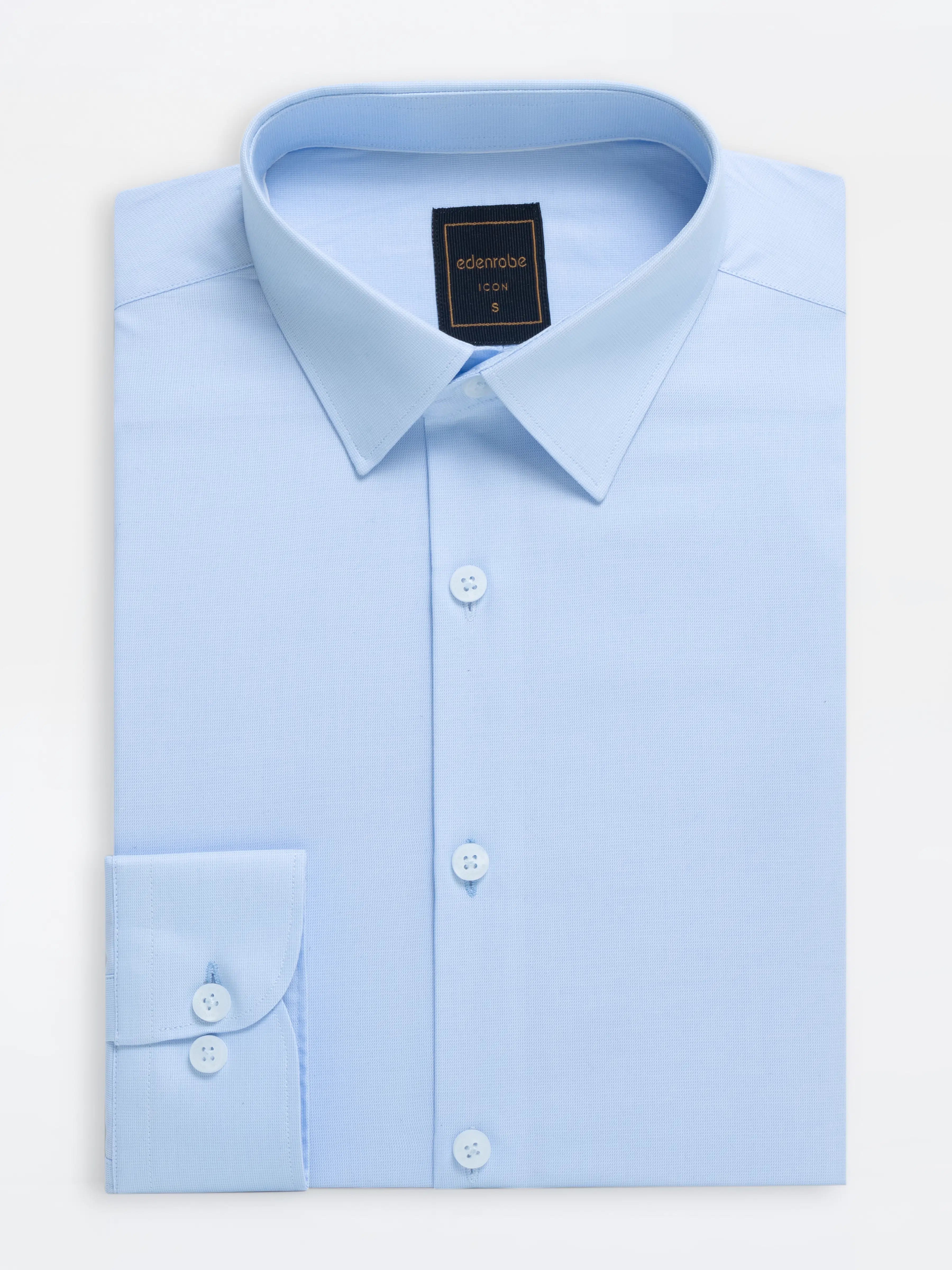 Men's Sky Blue Shirt - EMTSI5-50766