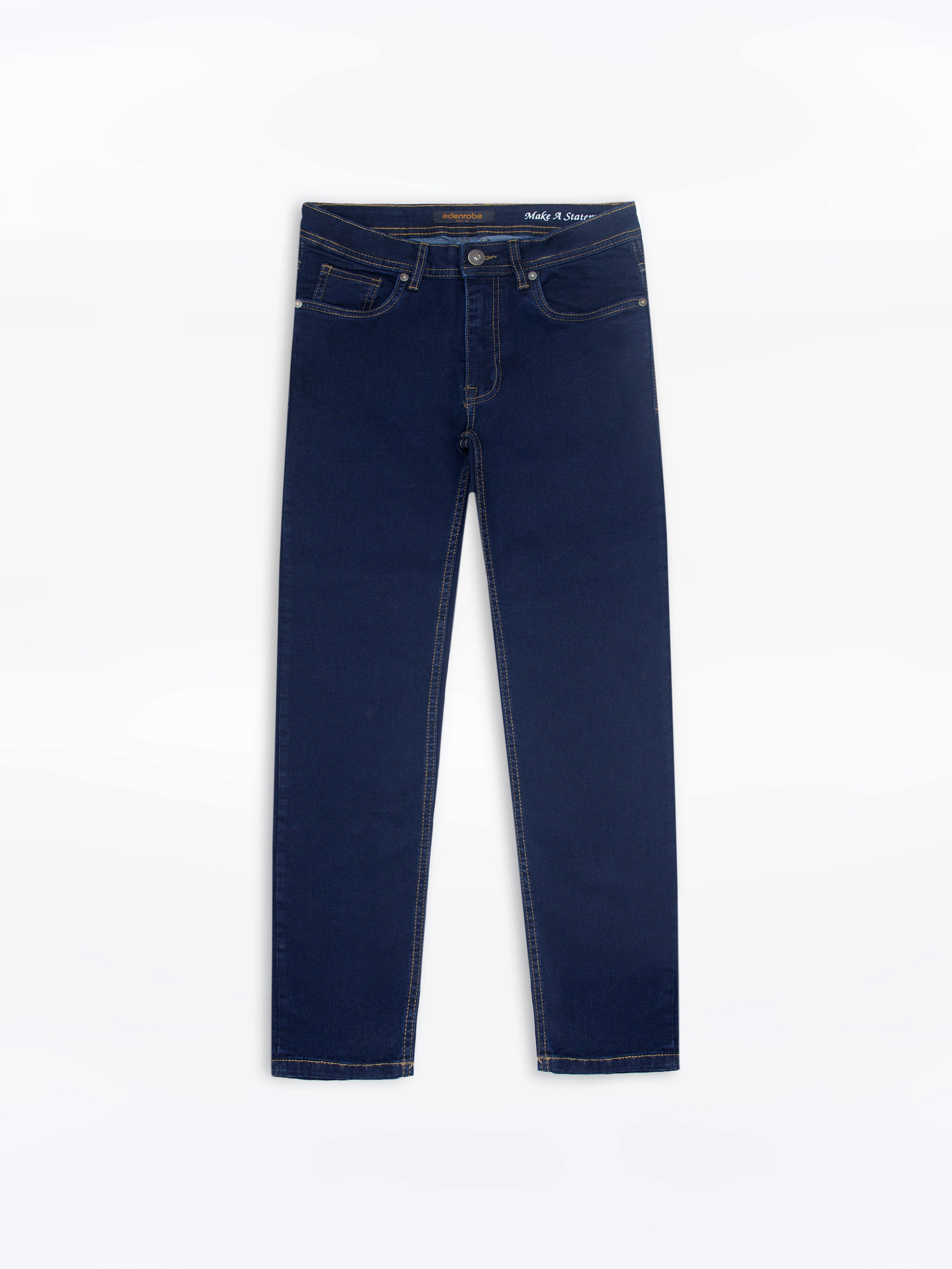 Men's Indigo Denim Pant - EMBPD24-007