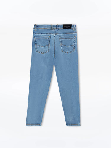 Men's Blue Denim Pant - EMBPD24-011