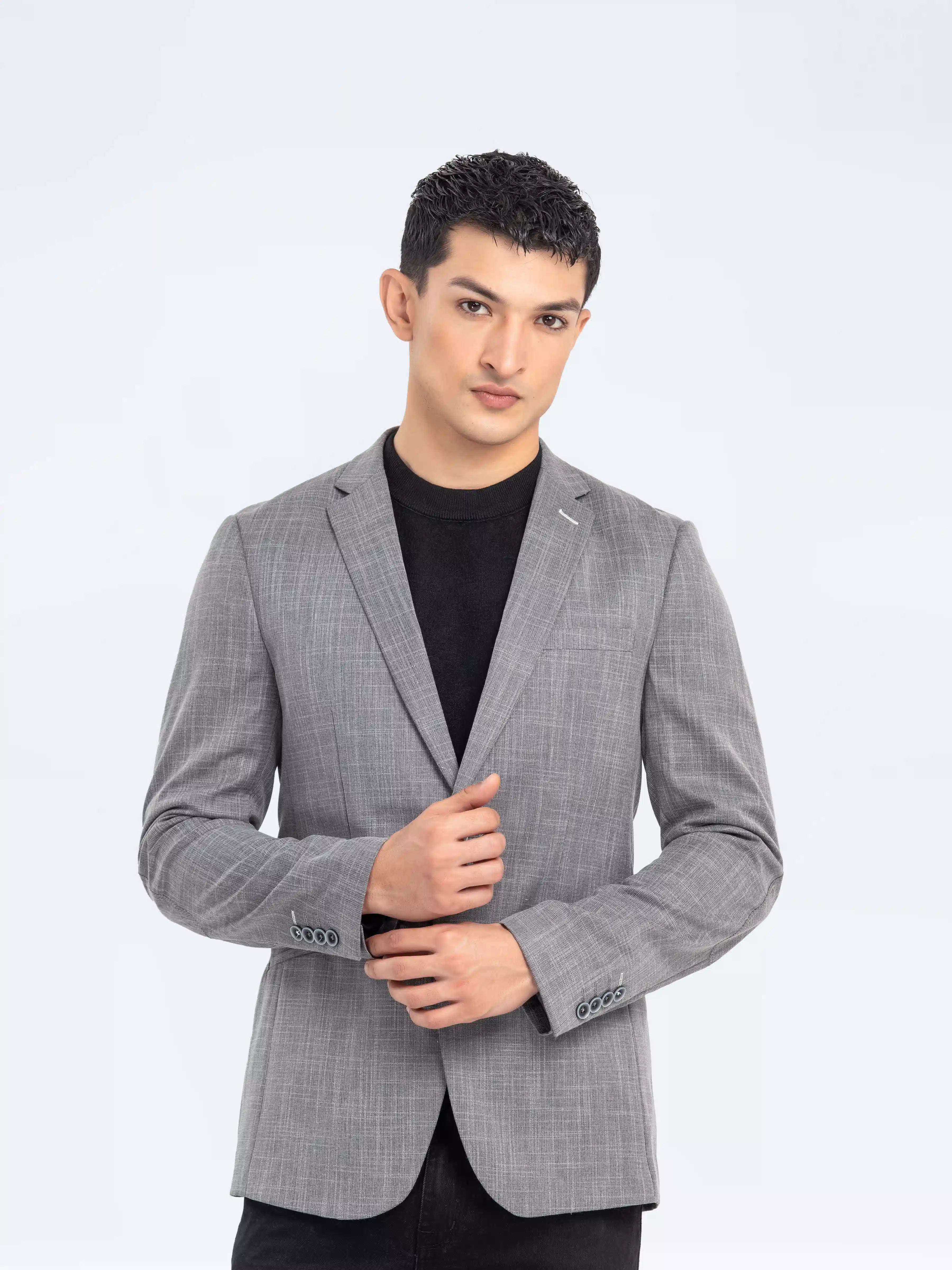 Men's Notch Collar Blazer - FMTB24-008