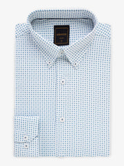 Men's Blue & White Shirt - EMTSI5-50751