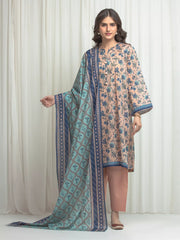 Printed Lawn Suit - EWU6A1-36638-3P
