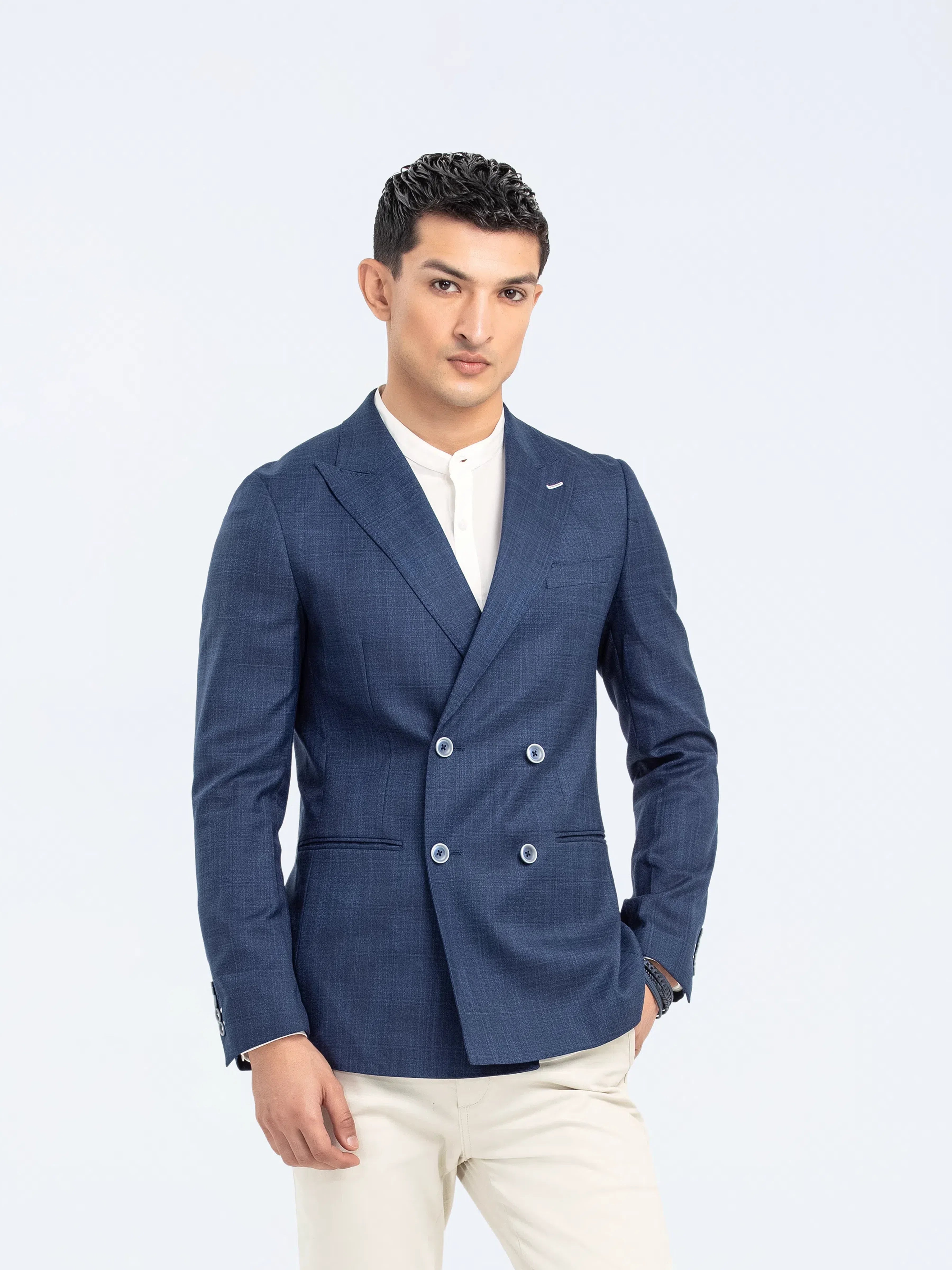 Men's Double Breasted Blazer - FMTB24-012