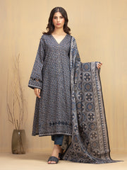 Unstitched Multi Printed Khaddar 3 Piece - EWU5A3-36009-3P