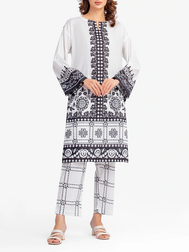 Pret 2Pc Printed Lawn Shirt Trouser - EWTKP5-82309ST
