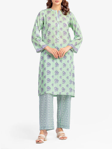 Pret 2Pc Printed Lawn Shirt Trouser - EWTKP5-82091ST
