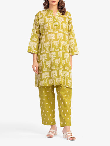 Pret 2Pc Printed Lawn Shirt Trouser - EWTKP5-81870ST