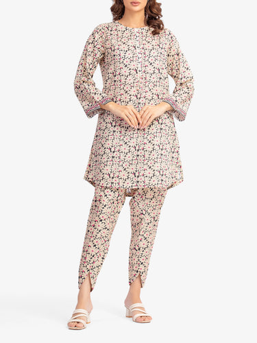 Pret 2Pc Printed Lawn Shirt Trouser - EWTKP5-81864ST
