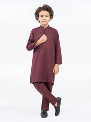 Boy's Maroon Kurta Pajama - EBTKP5-023