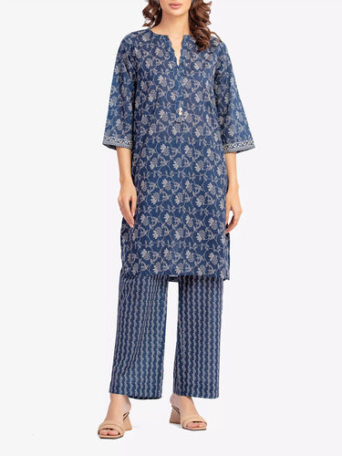Pret 2Pc Printed Lawn Shirt Trouser - EWTKP5-81884ST