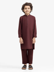 Boy's Maroon Kurta Pajama - EBTKP5-017