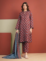 Unstitched Printed Lawn Suit - EWU5A1-35282-3P