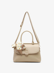Women's Beige Crossbody Bag - EAWHB5-049