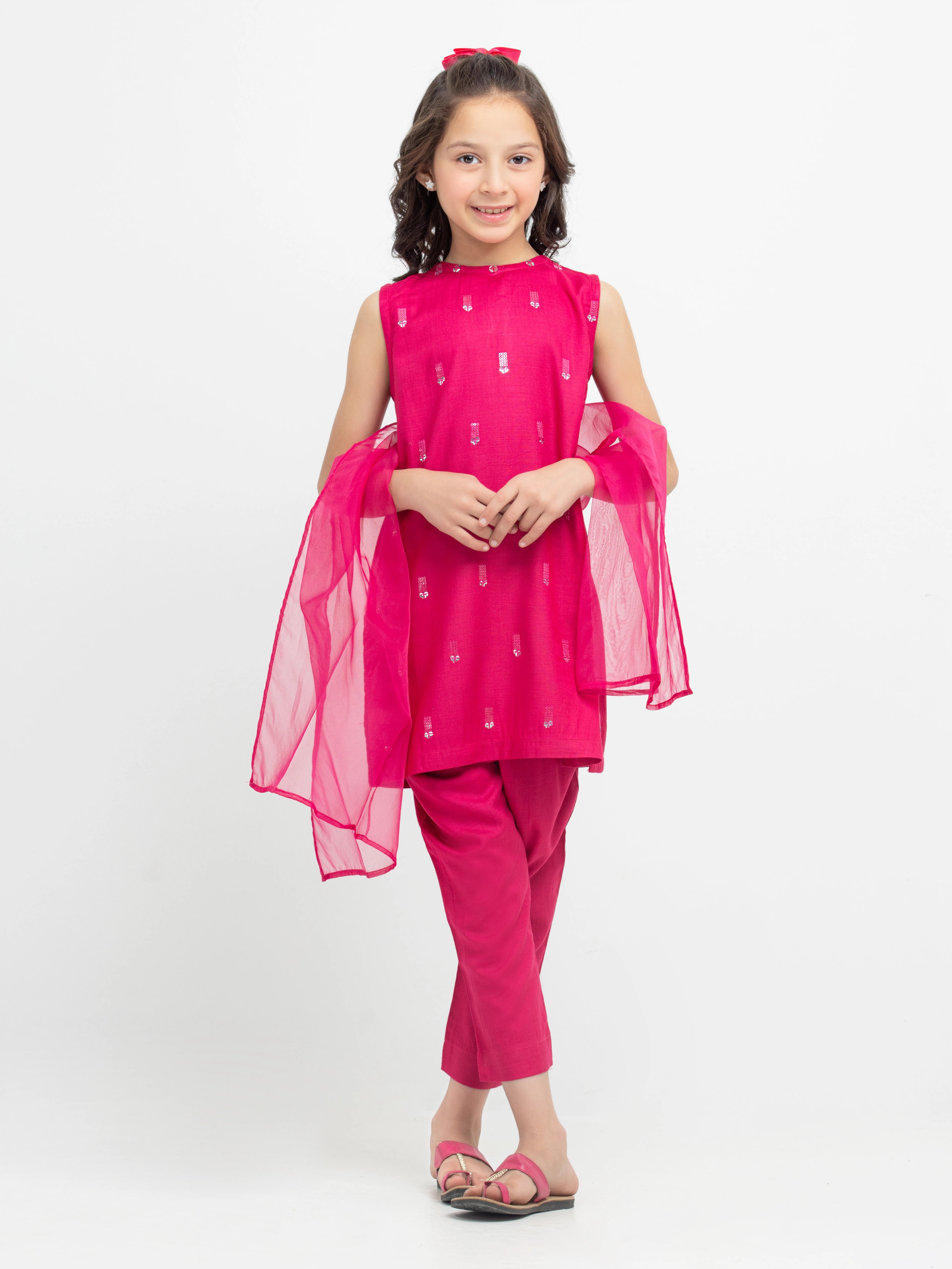 Girl's Pink Pret - EGTPLE24-50019-3P