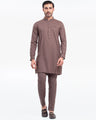 Men's Brown Kurta Pajama - EMTKPT25-049