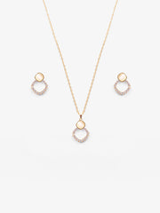 Gold Bloom Beauty Jewelry Set - EAWJS5-008